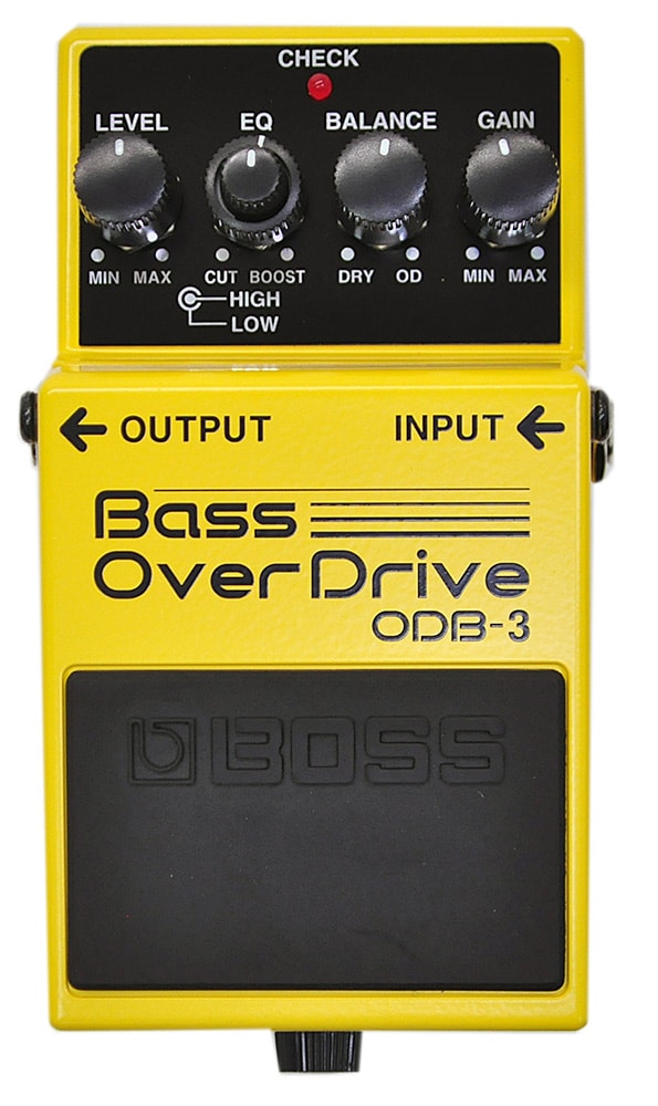 全3色/黒/赤/ベージュ BOSS ボス ODB-3 ベース用オーバードライブ エフェクター