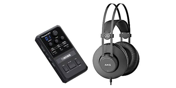 BOSS/Pocket GT+ AKG K52 ヘッドホンセット