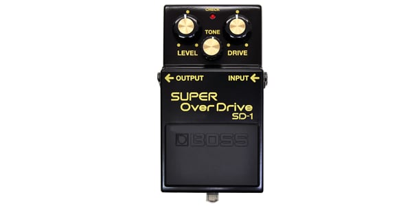 BOSS SD-1 SUPER OVERDRIVE 40周年記念カラー