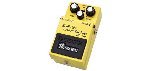 Boss SD-1 Super Overdrive Pedal エフェクター - 器材