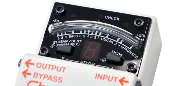 BOSS Chromatic tuner tu-3