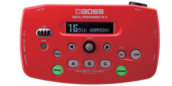 BOSS VOCAL PERFORMER VE-5 ボーカルエフェクター