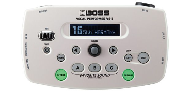 BOSS VOCAL PERFORMER VE-5 ボーカルエフェクター