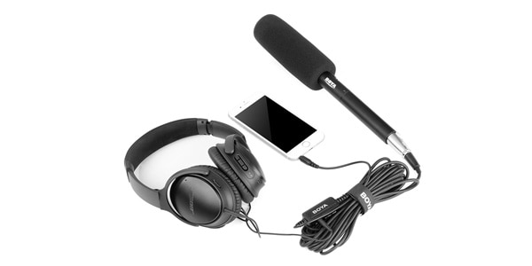 BOYA ( ボーヤ )  / BY-BCA6 XLR to 3.5mm TRRS アダプターケーブル画像5