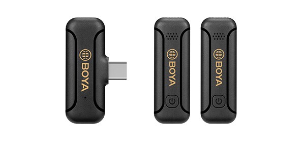 BOYA/BY-WM3T2-U2 スマホ用ワイヤレスマイク Type-C接続 動画撮影・動画配信におすすめ 送料無料 サウンドハウス