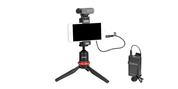 BOYA/BY-WM4 PRO K1 カメラ/スマホ用ワイヤレスマイク TRS/TRRS BOYA/BY-WM4 PRO K1 カメラ/スマホ用ワイヤレスマイク TRS/TRRS