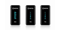 BOYA BY-XM6-S2 一眼レフ/スマホ用ワイヤレスマイク デュアルセット