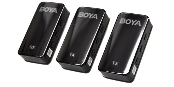 Amazon | BOYA BY-XM6-S1 2.4GHz超小型ワイヤレスマイクシステム