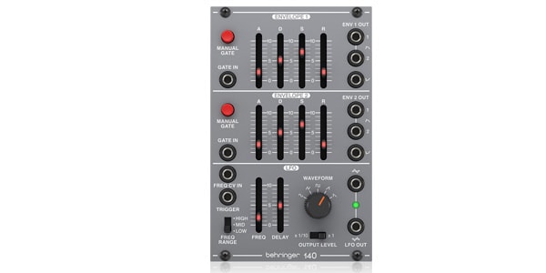 BEHRINGER 100 Series 140 DUAL ENVELOPE/LFO