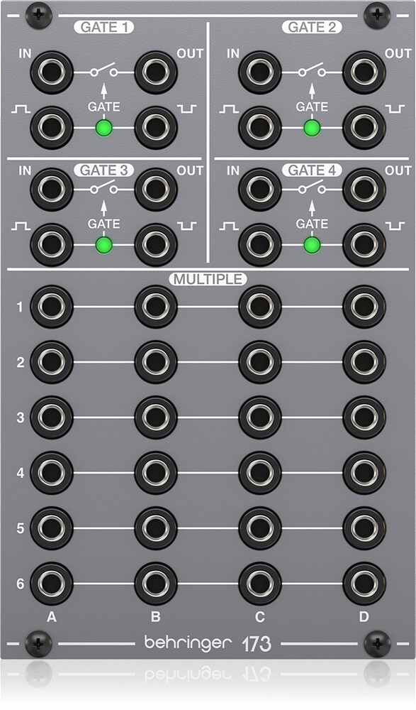 BEHRINGER/100 Series 173 QUAD GATE/MULTIPLES