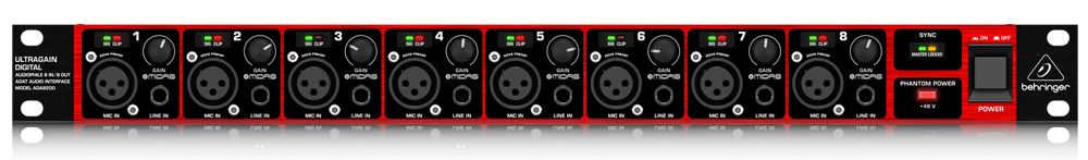 BEHRINGER/ADA8200 ULTRAGAIN DIGITAL ADATコンバーター / 8chマイクプリ