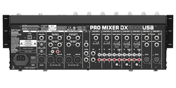 BEHRINGER ベリンガー PRO MIXER DX2000USB 送料無料 | サウンドハウス