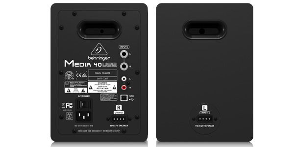 BEHRINGER ( ベリンガー ) MEDIA 40USB スタジオモニター 送料