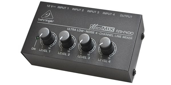 BEHRINGER/MX400 MICROMIX 4chラインミキサー