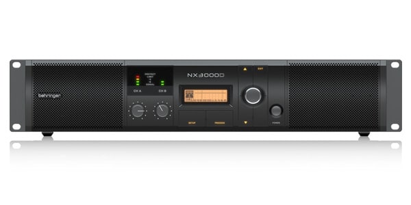 BEHRINGER/NX3000D　ステレオ・パワーアンプ