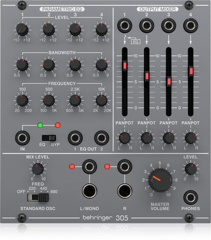 BEHRINGER/305 EQ/MIXER/OUTPUT