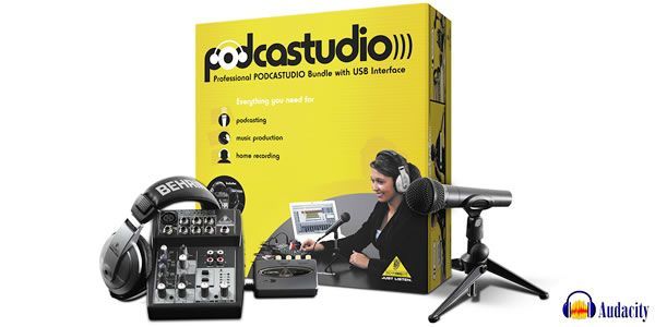 BEHRINGER/PODCASTUDIO USB ポッドキャスティング作成セット