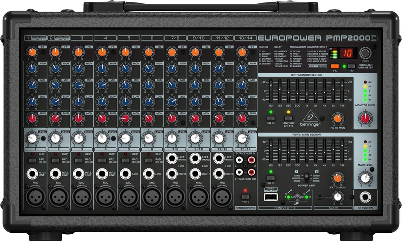 BEHRINGER/PMP2000D EUROPOWER パワードミキサー