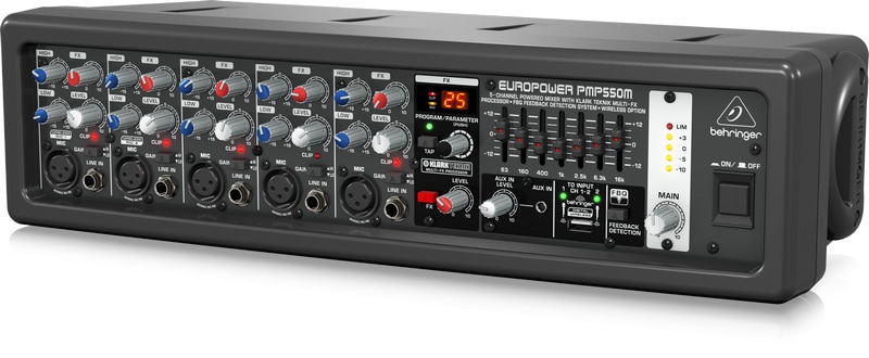 BEHRINGER/PMP550M　EUROPOWER パワードミキサー