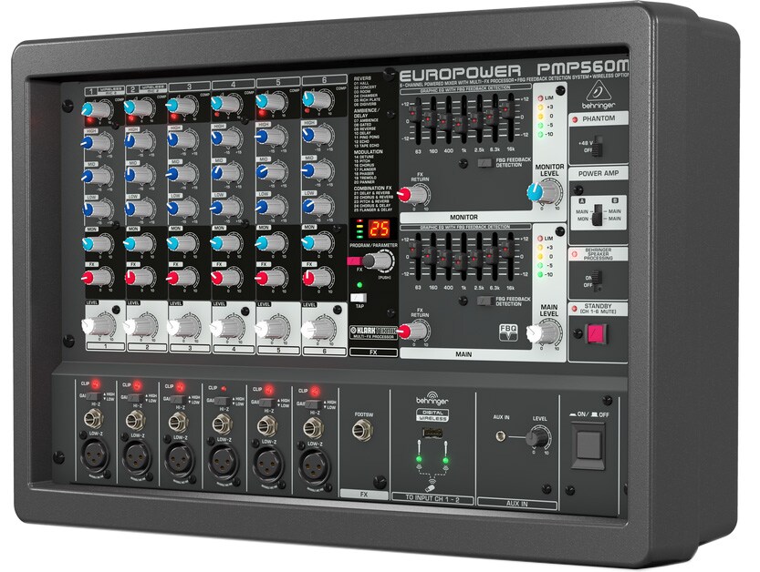 BEHRINGER/PMP560M　EUROPOWER パワードミキサー