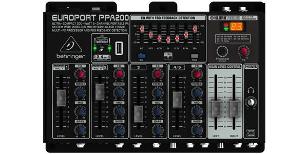 PPA200 EUROPORT 簡易PAセット