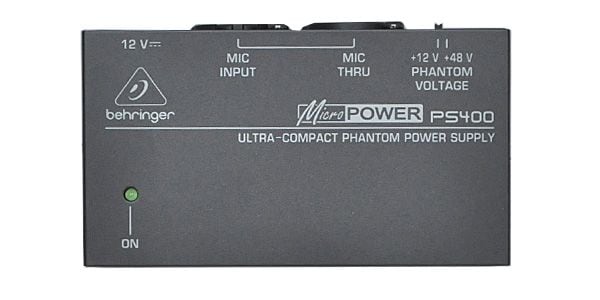 BEHRINGER ( ベリンガー ) PS400 MICROPOWER ファンタム電源 送料無料