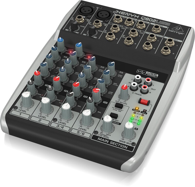 BEHRINGER/XENYX Q802USB アナログミキサー