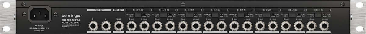BEHRINGER ( ベリンガー ) RX1602 EURORACK PRO ラインミキサー 送料 