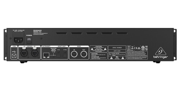 BEHRINGER ( ベリンガー ) S16 16in/8out デジタルステージボックス 