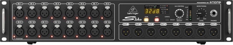 BEHRINGER/S16 16in/8out デジタルステージボックス