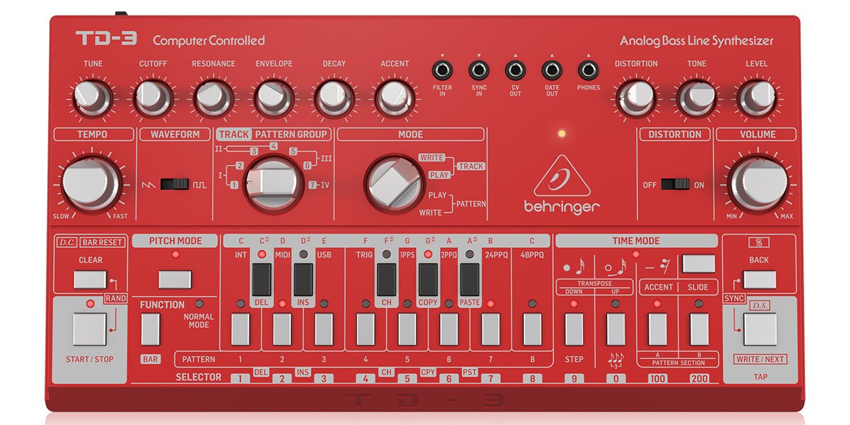 BEHRINGER/TD-3-RD ベースシンセサイザー