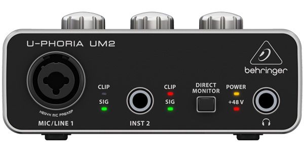 【送料込未使用】Behringer ベリンガーUM2 U-PHORIA  USB