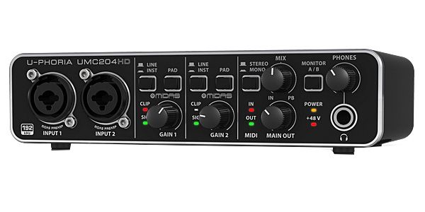 BEHRINGER ( ベリンガー ) UMC204HD USBオーディオインターフェイス