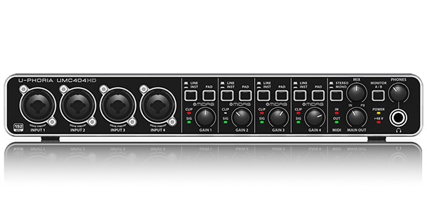 BEHRINGER ( ベリンガー ) UMC404HD オーディオインターフェイス 送料