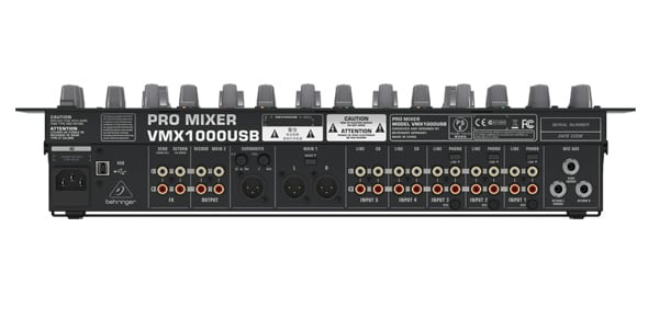 VMX1000USB PRO MIXER - 7ch DJミキサー