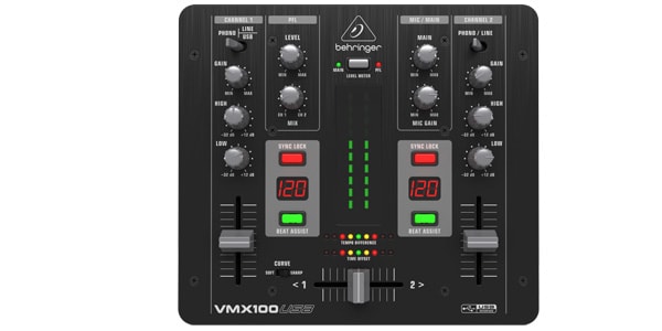 behringer PRO MIXER VMX100 w/BPM Counter