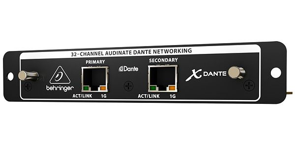 BEHRINGER/X-DANTE X32用オプションカード