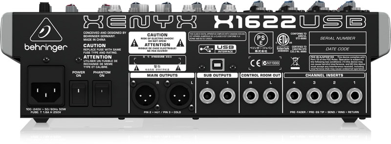 オーディオ機器 その他 XENYX X1622USB アナログミキサー