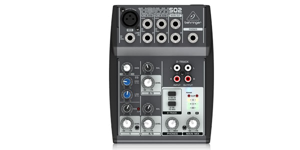 BEHRINGER ( ベリンガー )  / XENYX 502 アナログミキサー画像2