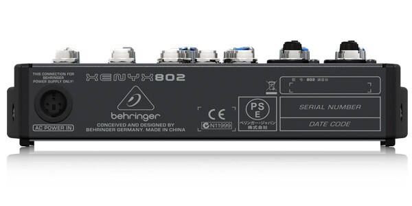 Behringer XENIX 802 6ch アナログミキサー
