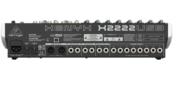 Behringer XENYX X2222USB ミキサー