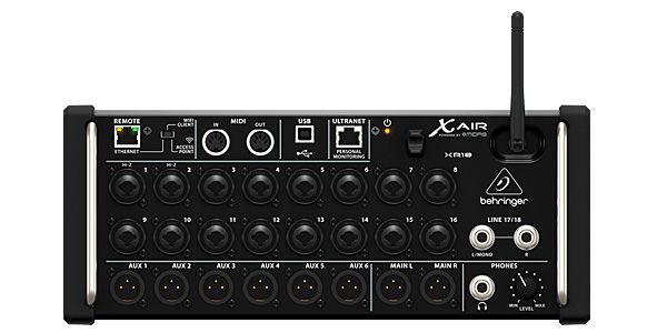 Behringer XAIR X18動作は確認いたしました