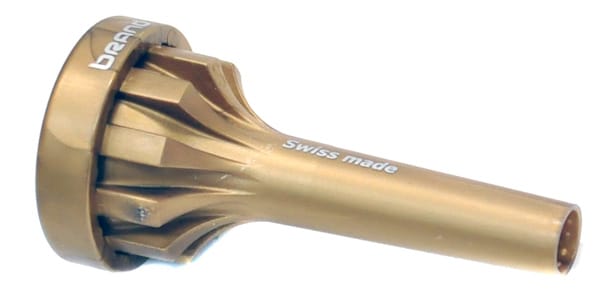 Brand ( ブランド )  / トロンボーンマウスピース 細管 7C ゴールド画像3