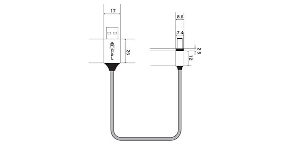 CUSTOM AUDIO JAPAN ( カスタムオーディオジャパン )  / Power Cable USB/DC9 II画像2