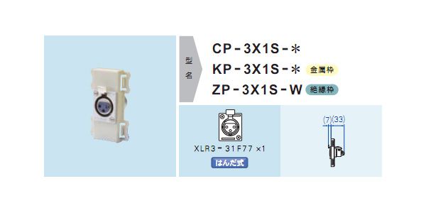 CANARE/CP-3X1S-S