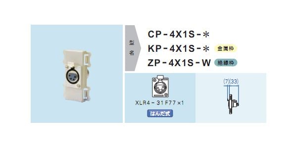 CANARE/KP-4X1S-S