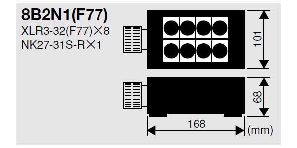 CANARE/8B2N1F77　アウトレット品