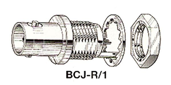 BCJ-R/1 20個 BNC型リセプタクル