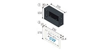 CANARE CSW-KBF-2/6-2-W