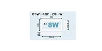 CANARE CSW-KBF-2/8-W